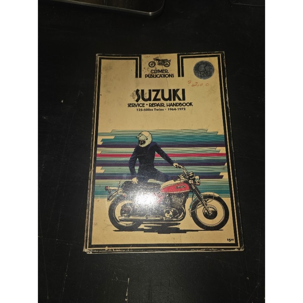 Clymer Suzuki Service Repair Handbook 125-500cc Twins 1964-1972 Shop Manual